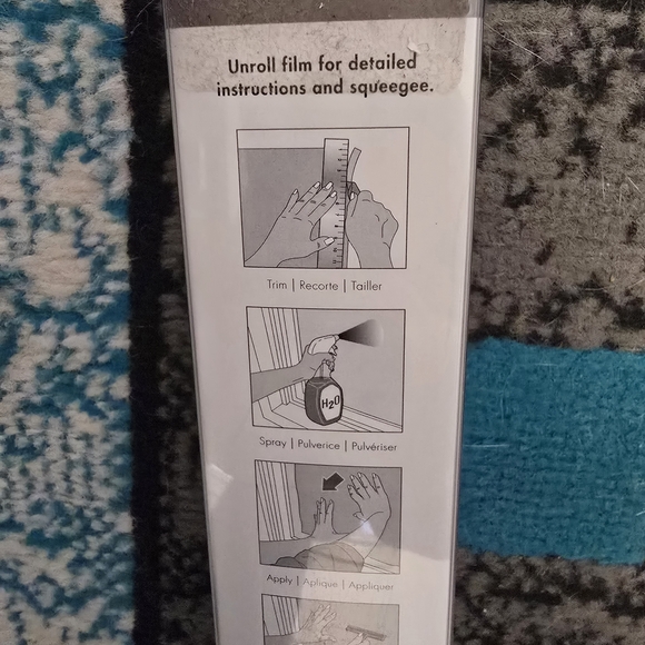 Colorful Leaf Pattern Window Privacy Film - Picture 5 of 5